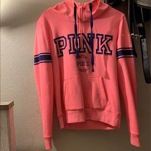 Pink hoodie